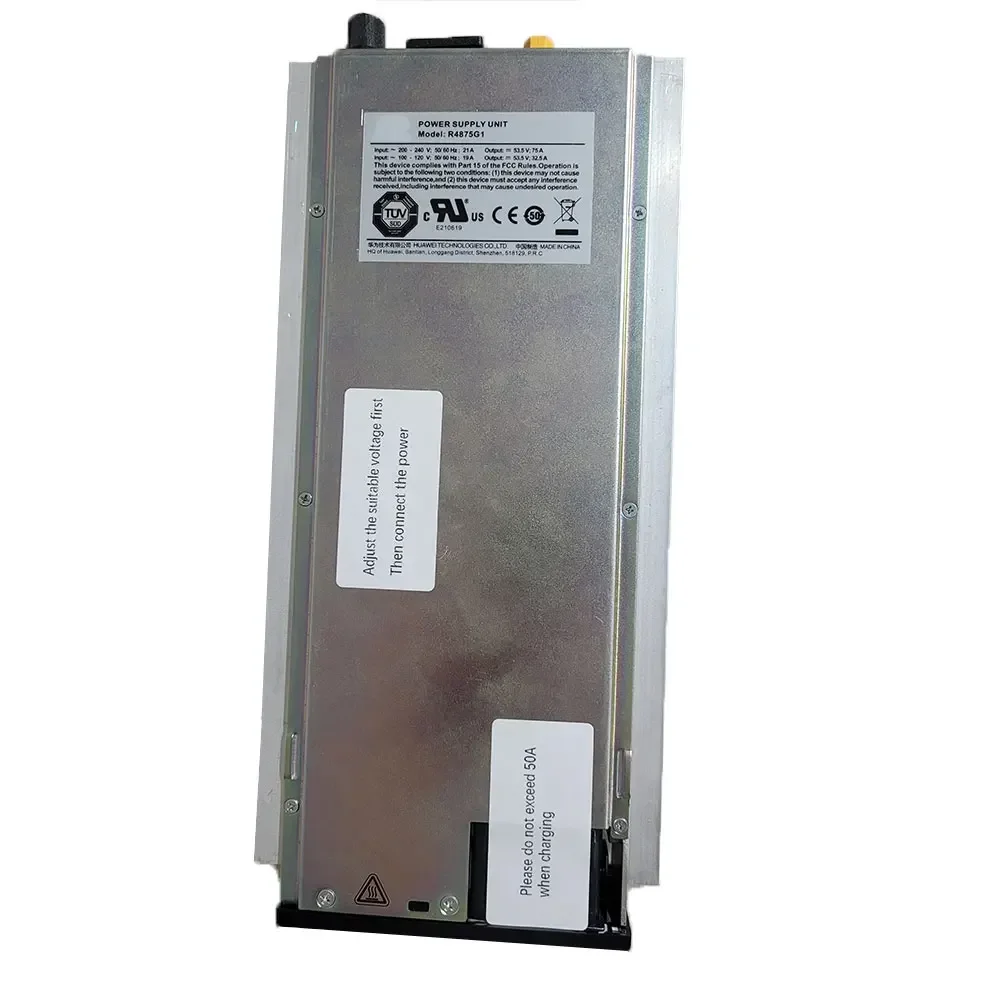 شاحن قابل للتعديل 4875G1 لهواوي بطارية ليثيوم الرصاص الحمضية عالية الطاقة شحن البطارية شاحن 30-102 فولت 0-30A 0-45A 0-50A