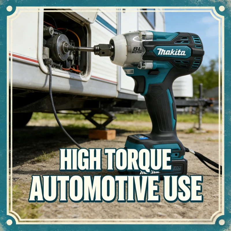 makita-dtw300-18v-tool-set-brushless-power-large-cordless-wrench-330nm-torque-wind-cannon-remove-tire-lithium-auto-repair