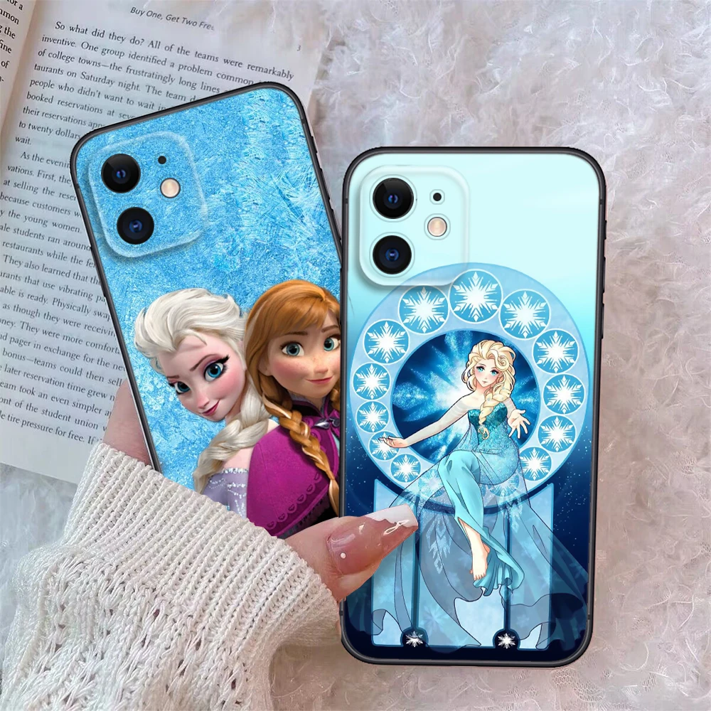 T42 Frozen cartoon Soft Case for Huawei Y5P Y6P Y7A Y8P Y9A Y6 Y7 Y8S Y9S Y9 Nova 9 9I 4E 5T 7 Mate 10 Lite 20 Pro P30