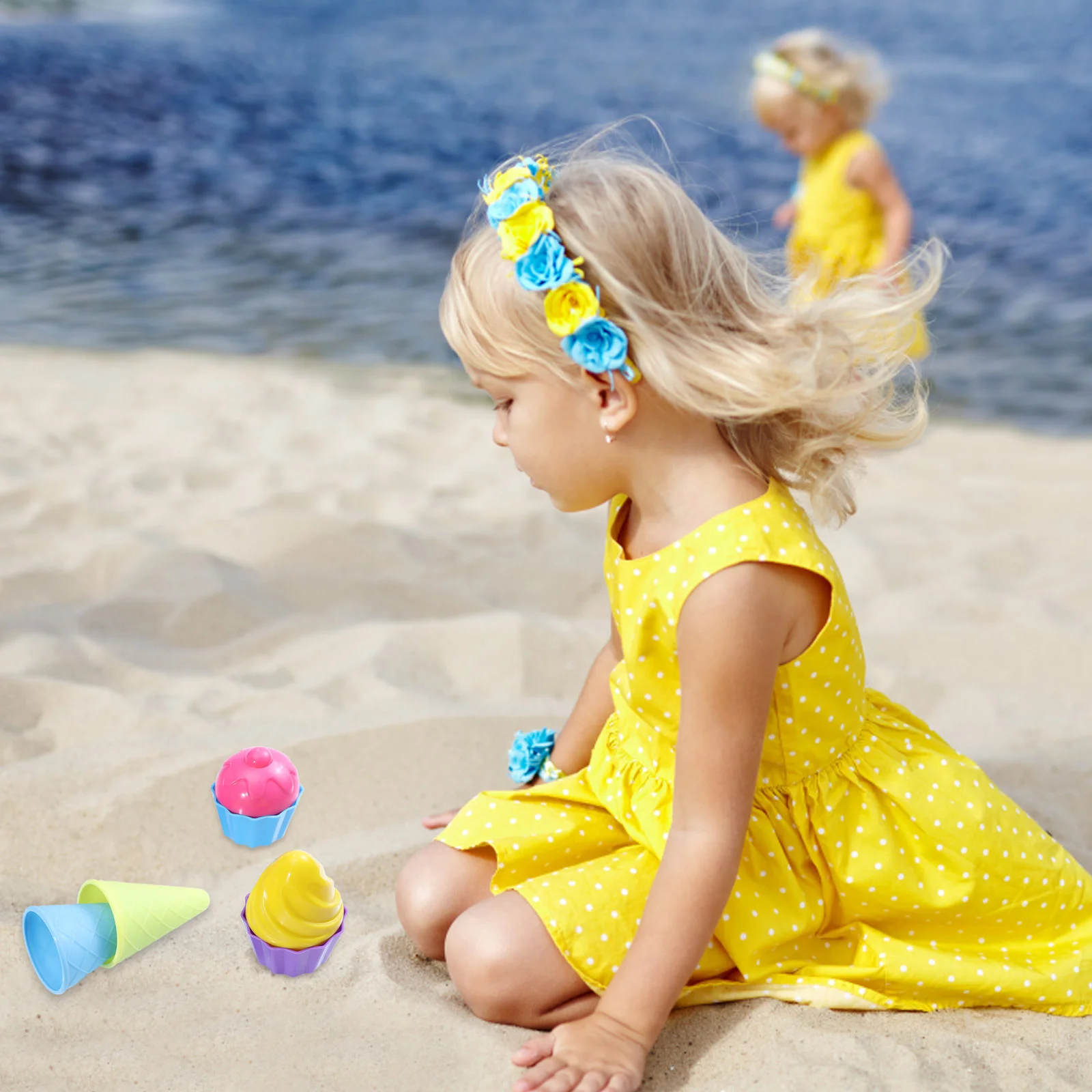 Juguetes para niños, molde de agua, juguete de playa para bebé, dragado de arena de plástico para niños, verano al aire libre