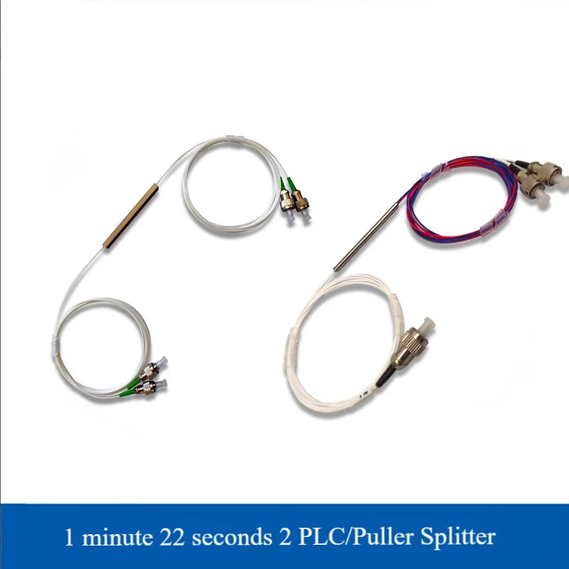 1x2 Single Mode Fiber Coupler Optical Fiber Splitter with Customizable Splitting Ratio for Communication and Laser Systems