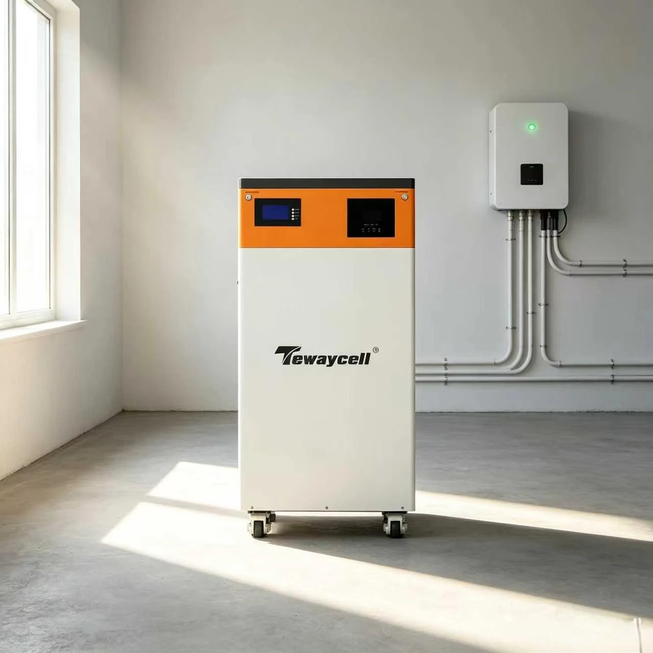 EU US All in One 48V 51.2V 314Ah 16KWh Solar Lithium Battery Pack with 6.5KW Inverter Home Energy Storage+active Balancer+WiFi