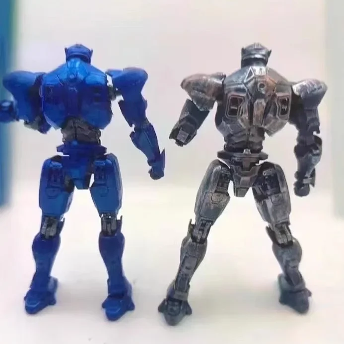 Bandai NECA Pacific Rim Movable Model Revenge Ranger Mecha Battle Damage Blue Version Figure Boxed Toys Gift Collection