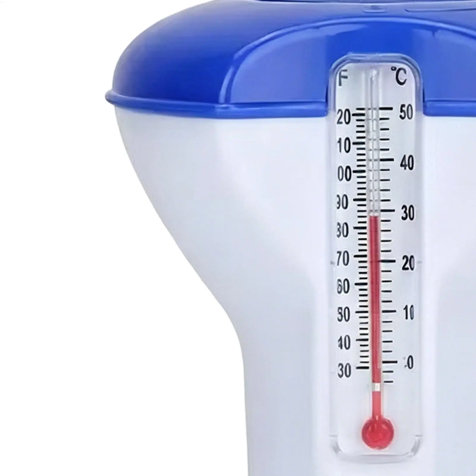 Chlorine Floater Tablet Dispenser with Temperature Gauge Chlorine Dispenser for Resort Hotel Home Garden Beach Lake Outdoor Spa view 3