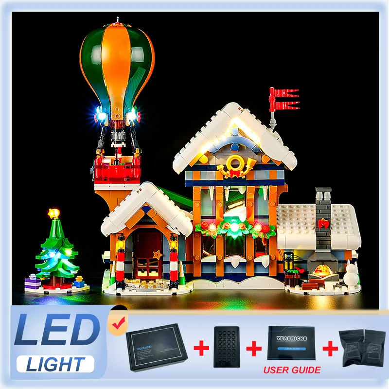 

DIY LED Light Kit For LEGO 10339 Santa's Post Office (Only LED Light,Without Blocks Model)