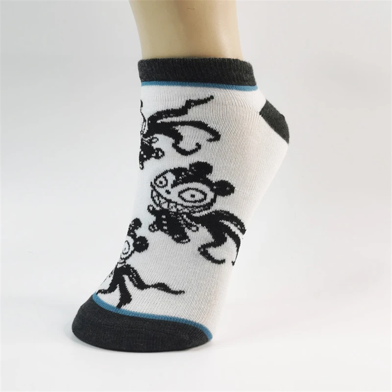 MINISO The Nightmare Before Christmas Sally Jack Socks Cosplay Adult Unisex Costume Sock Halloween Props