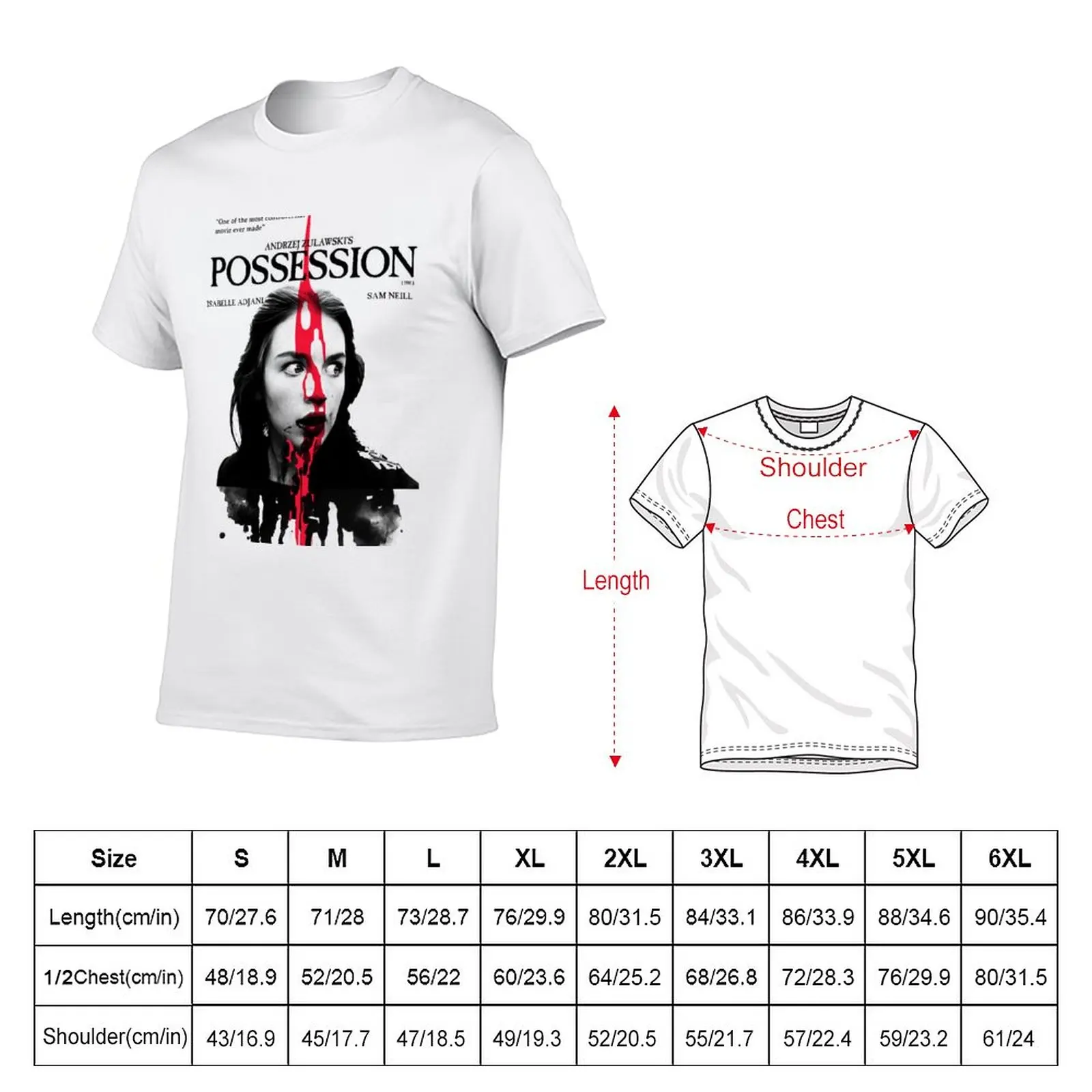 New Possession movie T-Shirt cute clothes Oversized t-shirt sports fan t-shirts funny t shirt mens graphic t-shirts