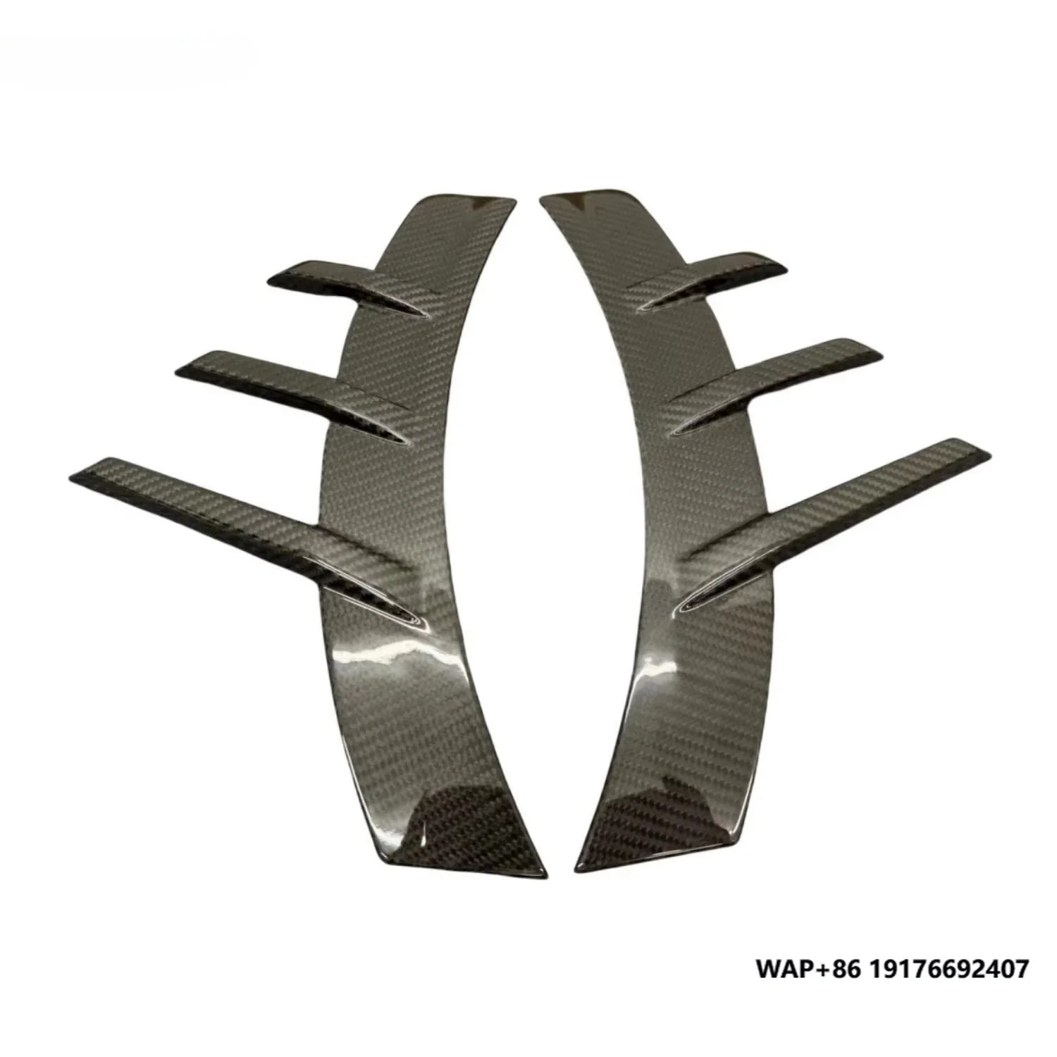 

High Quality Dry Carbon Car Wheel Arch Decorative Sheet Suitable forBMW G87 M2 Rear Wheel Decoration Cover