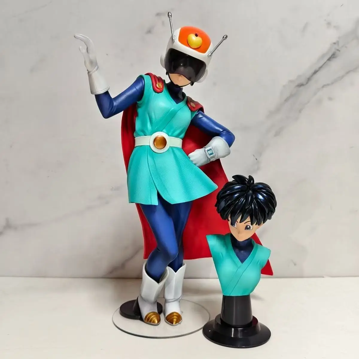 

New Dragon Ball Z Son Gohan Videl Figure Replaceab Heads Super Saiyan Pvc Action Figures Gk Statue Collection Model Toys Gifts