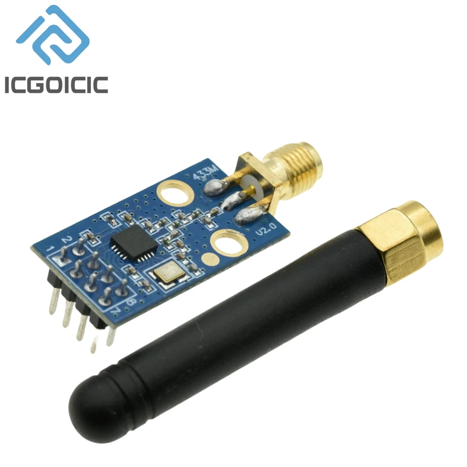 CC1101 Wireless Module With SMA Antenna Wireless Transceiver Module For Arduino 433MHZ image 6