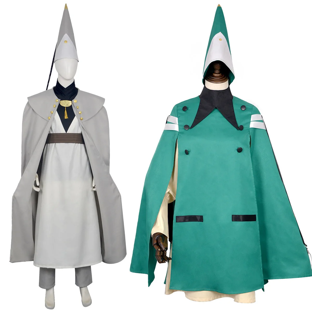 Anime Qifrey Cosplay Costume Witch Hat Atelier Anime Magician Robe Cloak Belt Pointed Hat Set Adult Halloween Carnival Cosplay