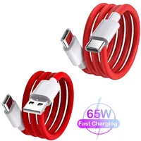 PD 65W Supervooc Fast Charger Cable For Oneplus Ace 12 11 10T 9 8T 7T Pro USB C To Type C Cable Warp Dash Charge 6T 5T Data Wire