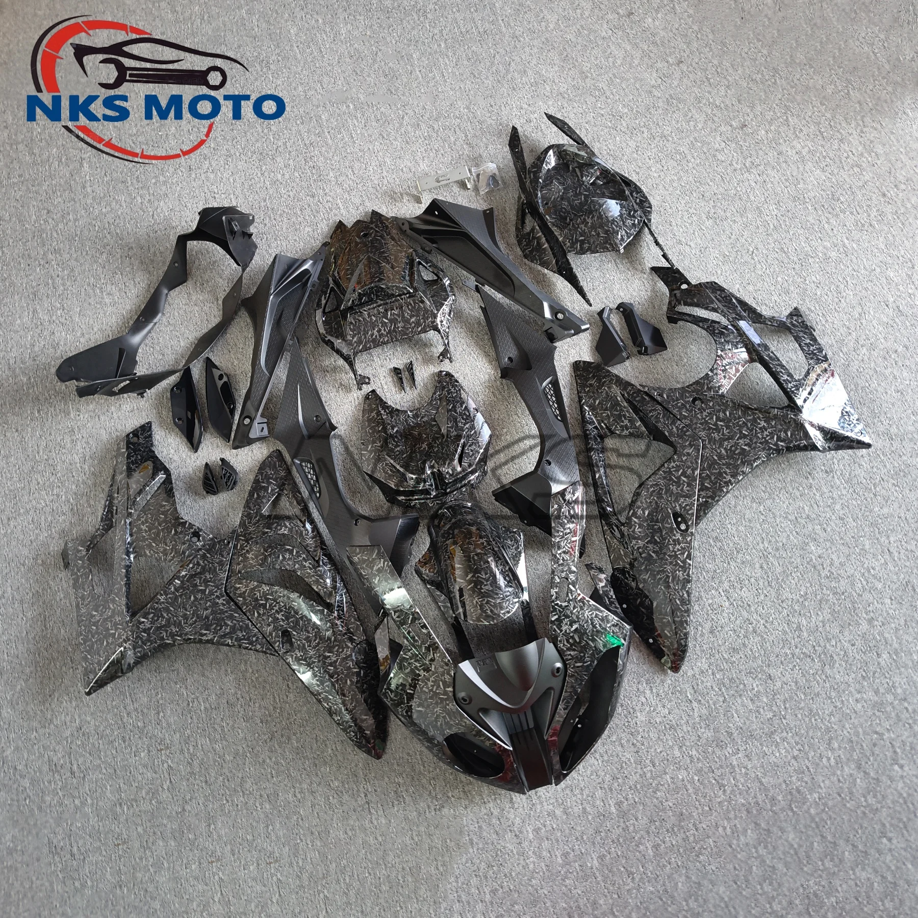 Complete Set Fairings For BMW S 1000RR S1000RR S1000 RR 2009-2014 Motorcycle Carbon Painted Look Fairing Kit Accessories