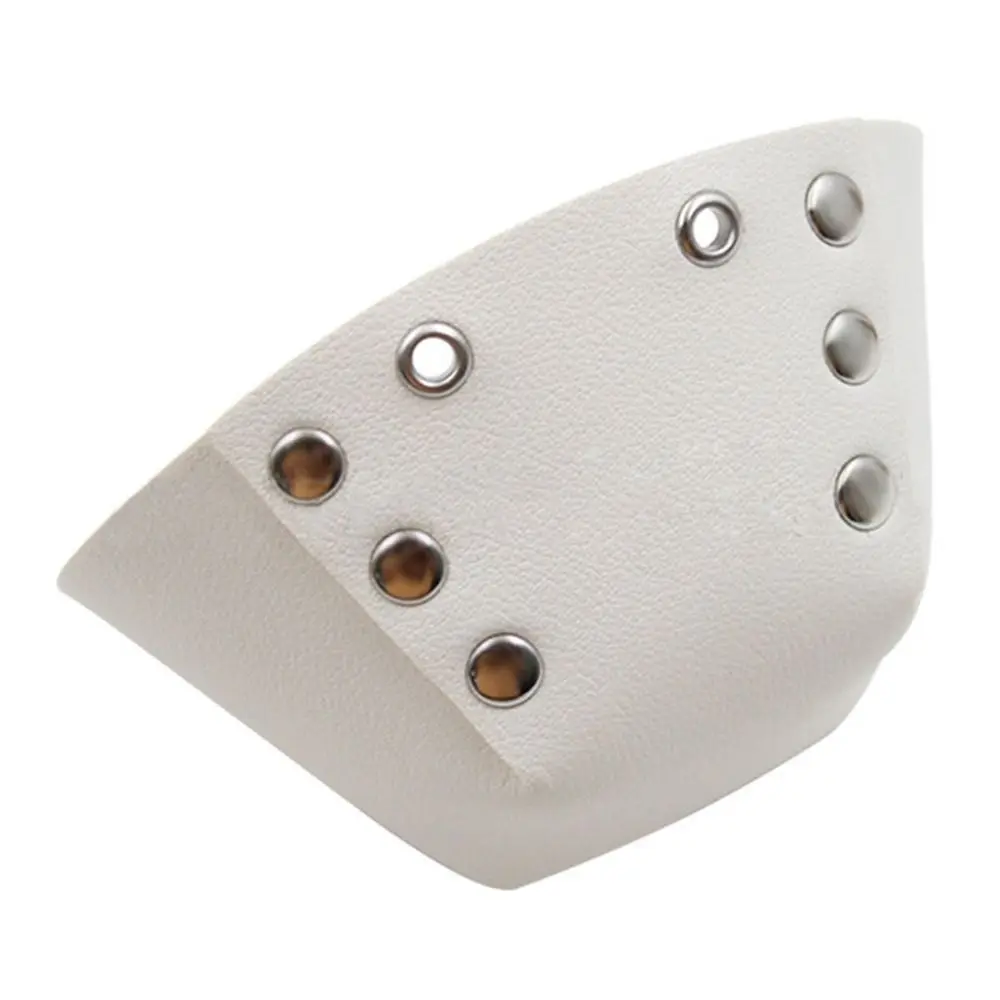 Roller Skate Toe Caps PU Leather Roller Skating Cap Protectors Skate Toe Guards For Roller Skates Toe Cap Shoe Shield