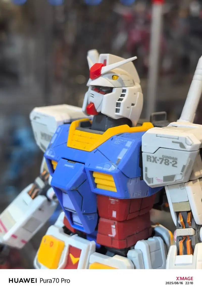 Gto Stars Moving Mobile Suit Rx-78-2 Origin Montieren Sie einen Modellbausatz, Warleague-Thema, dekorative Kinderspielzeug-Actionfigur