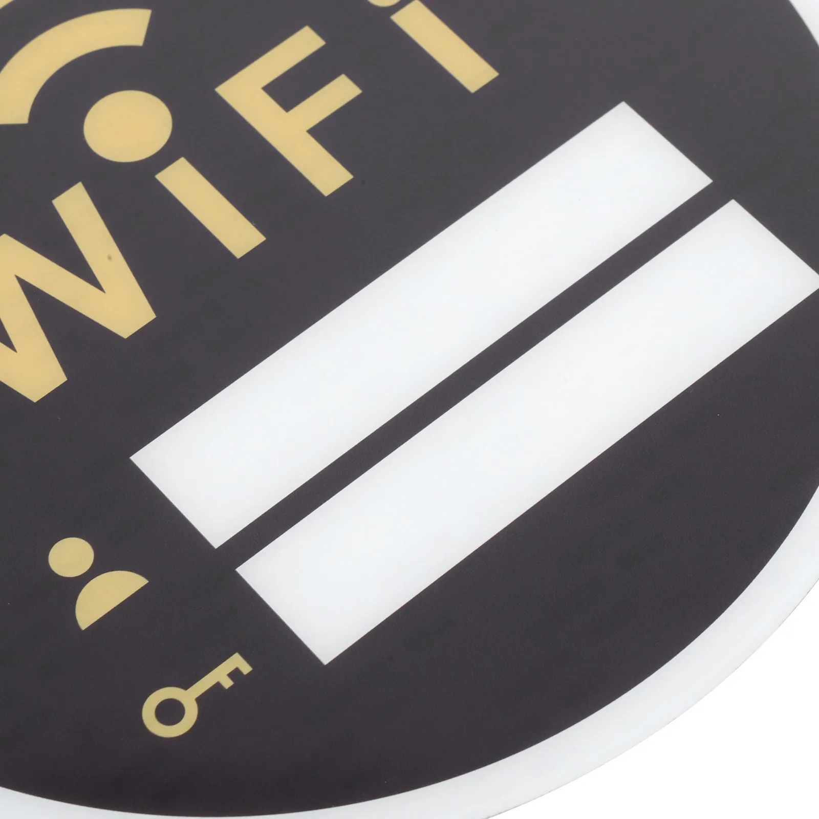 Acrylic WiFi Sign 15x15cm Modern Minimalist Wall Mounted Password Display Suitable for Home Hotel Public Toilet Scenic Area and