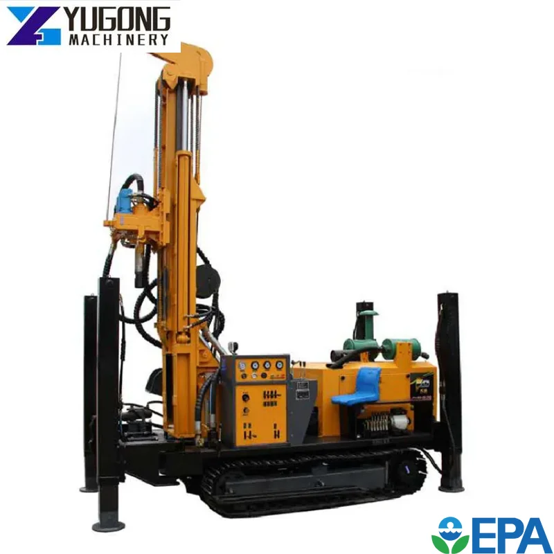 YG Portable Diesel Engine Drill Rig Machinery Hydraulic Water Well Drilling Rig Motor Borehole Drilling Hole Bit Machine Price