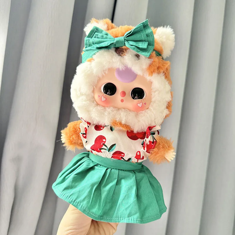 Vêtements de bébé trois seulement beurre, accessoires de figurine de troisième génération, vêtements en peluche ChimCute, changement de robe de Noël, 20cm