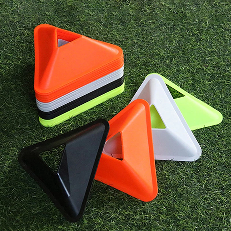 Futebol Disco De Treinamento Para Crianças E Adultos Cone De Agilidade Portátil, Esportes De Campo De Prática De Futebol, Disco De Treinamento, Equipamento De Futebol, 5Pcs