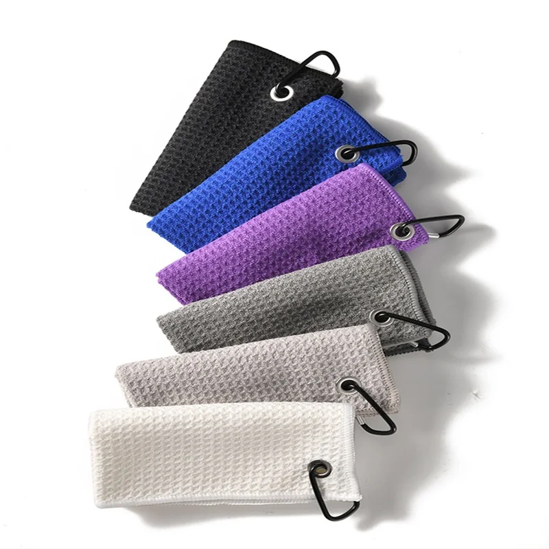 30x30cm golf towel sports towel cooling towels microfiber towels quick dry golf towels outdoor