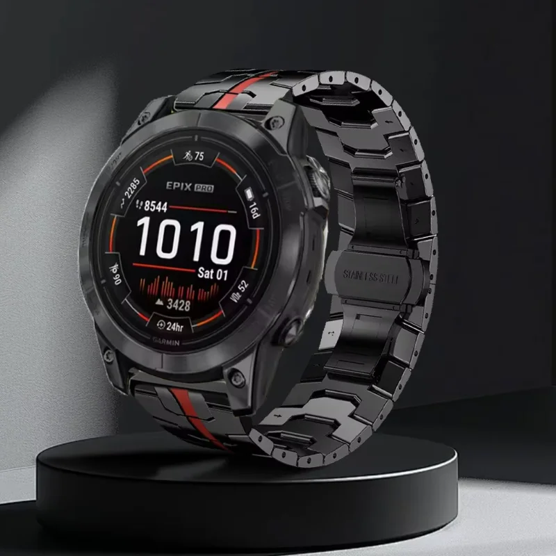 quickfit-22mm-26mm-banda-de-aco-inoxidavel-para-garmin-fenix-8-7x-6-pro-pulseira-para-garmin-fenix-5-gps-quatix5-descida-mk1-d2-cinta