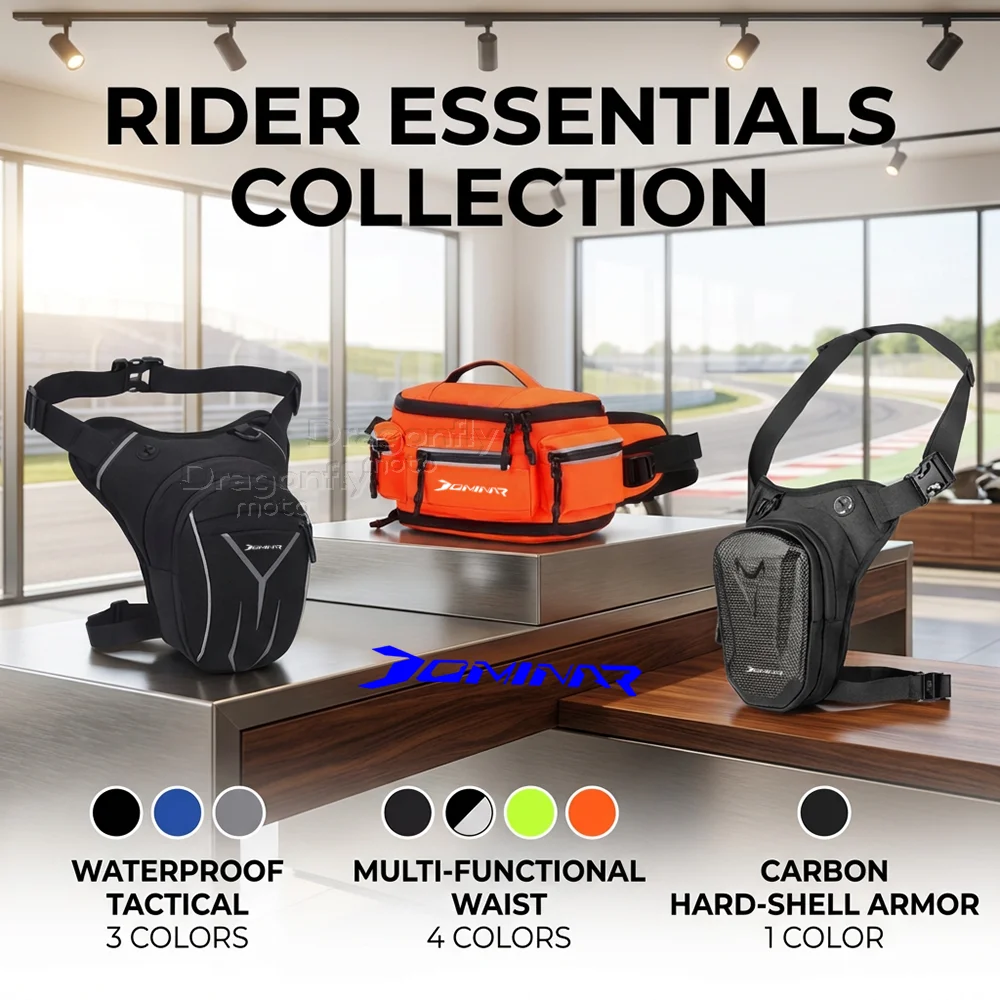 

For Bajaj Dominar 250 400 Dominar400 Dominar250 Motorcycle Leg Bag Waterproof Rider Waist Bag Cycling Bike Crossbody Bag