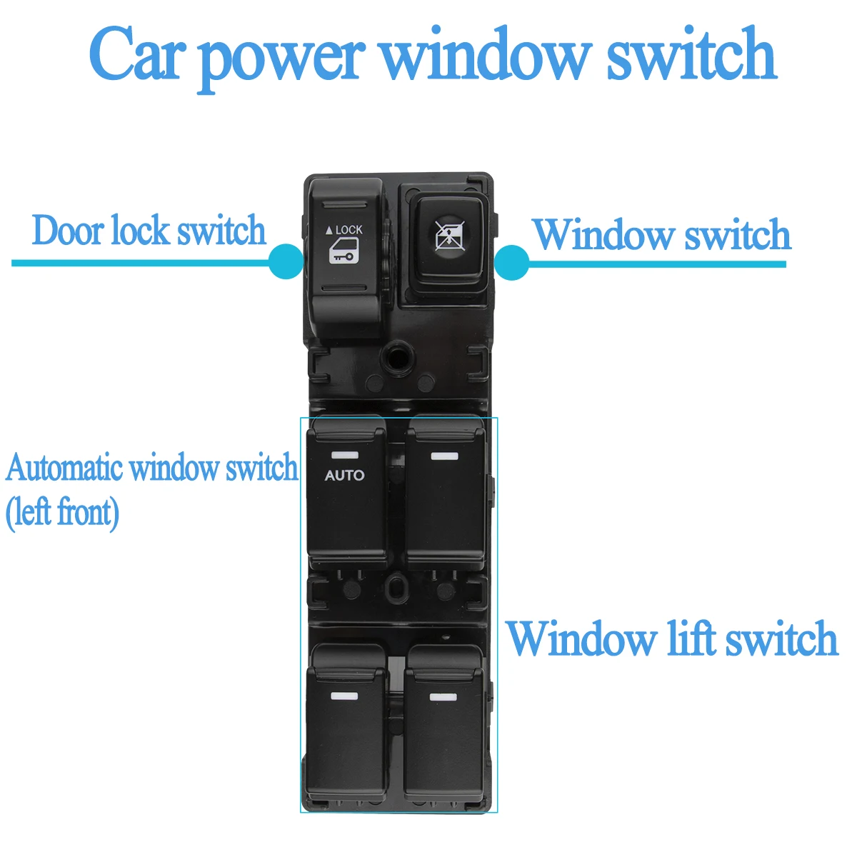 Master Power Window Switch Control Driver Side For Kia 2010 2011 2012 2013 2014 Sorento Car Accessories 93570-2P100VA