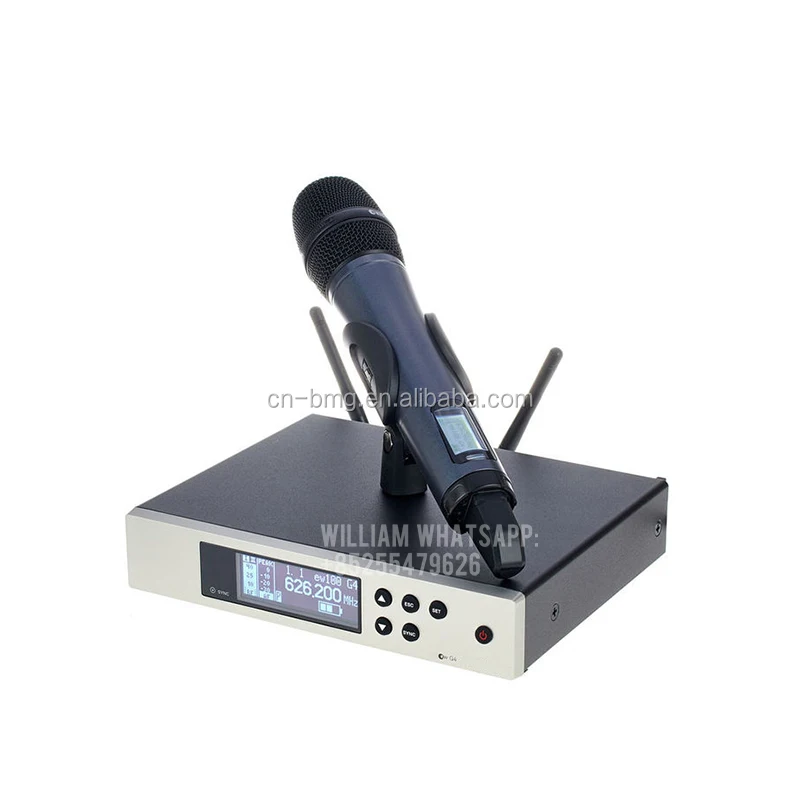 EW135G4 EW 100 G4 professional UHF wireless microphone system with EW100G4 Receiver E835 microphone & Lapel Headset