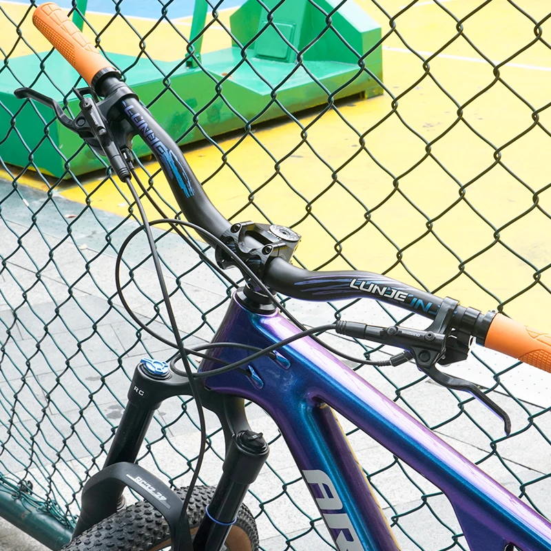 

Руль велосипеда 780 мм из алюминиевого сплава в форме ласточки для горного шоссейного велосипеда 31,8 мм MTB, велосипедные рули, детали для велоспорта