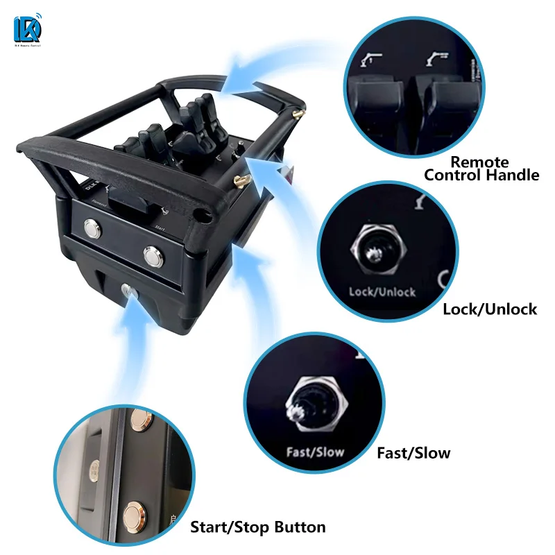 رافعة Palfinger 4 5 6 7 8 عصا التحكم مقاومة للماء رافعة لاسلكية عن بعد رافعة التحكم عن بعد الهيدروليكية