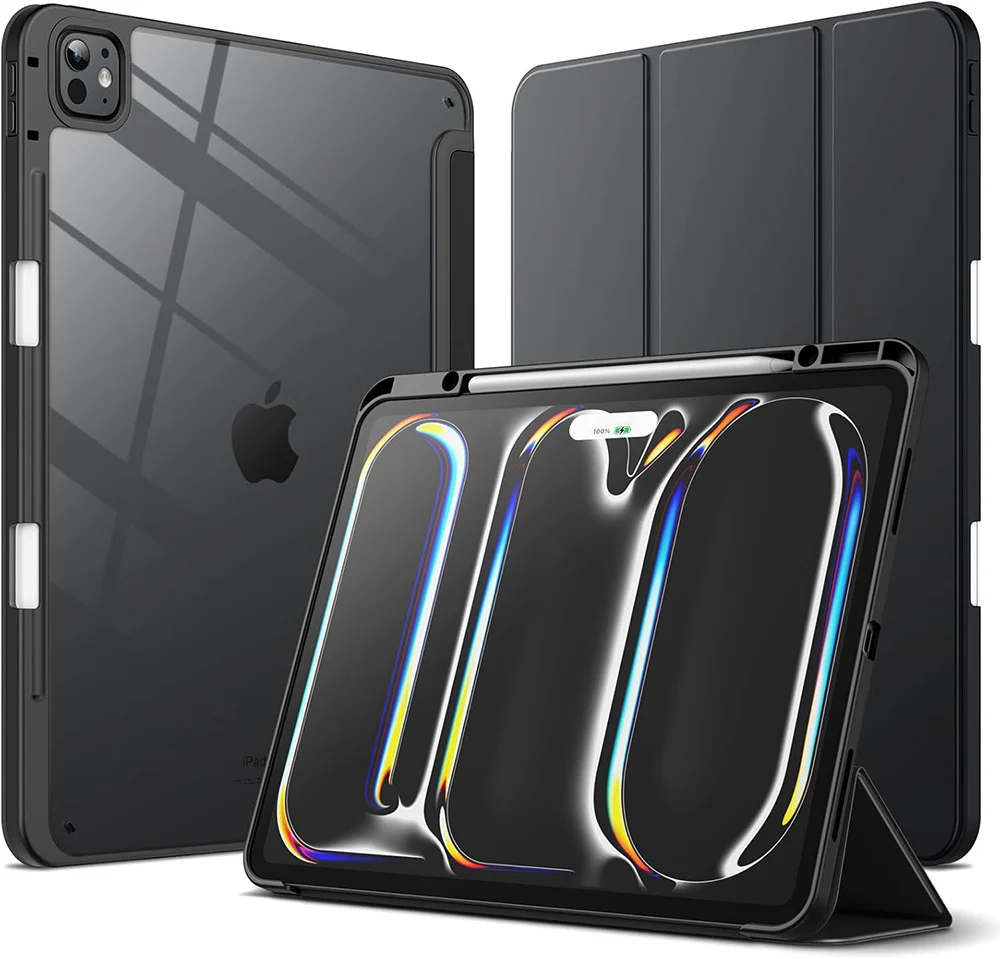 Tablet Case for iPad Pro 13 M5 2025 Case iPad Pro 11 M4 2024 2025 2021 Pro 12.9 10.5 iPad 2017 2018 Cases Hard Clear Back Cover