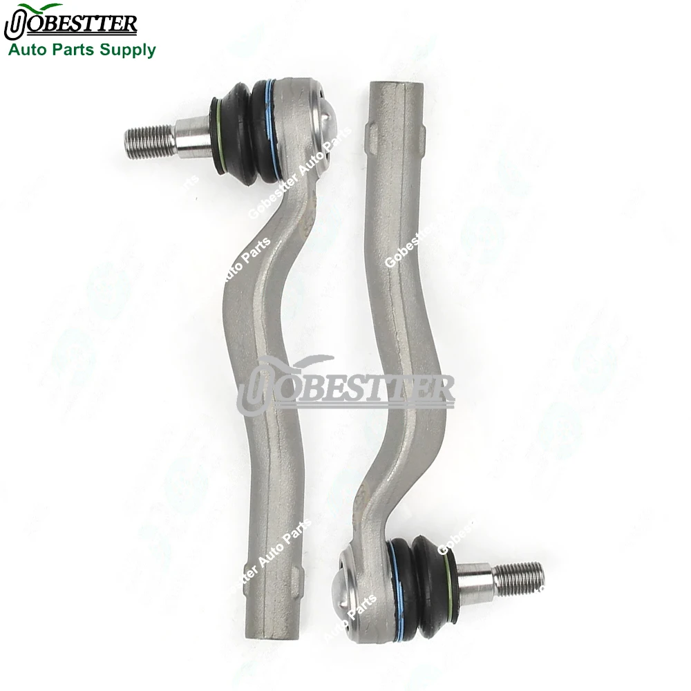 A2124600105 A2124600205 Pair of 2pcs Front Axle Outer Steering Tie Rod Ends For Mercedes Benz E Class W212 S212 CLS C218 4-Matic