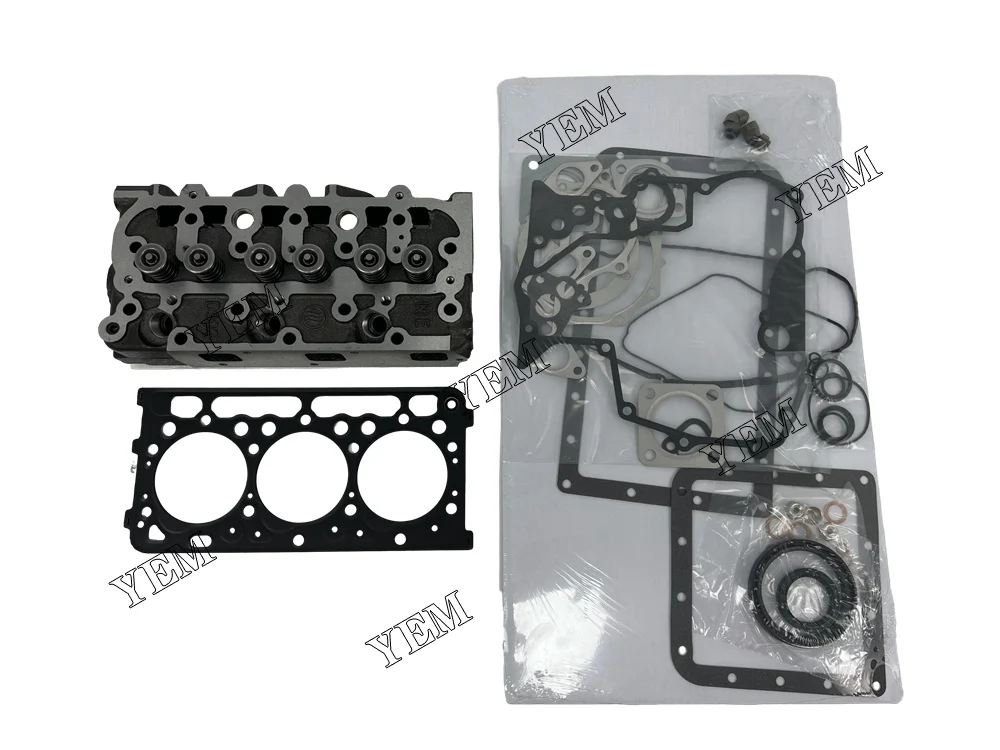 For Kubota D902 Diesel engine Parts Cylinder Head Assy+Full Gasket Kit