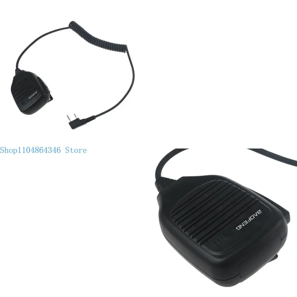 

5asd 7.5x5.8x2cm Original Mic Accessories For Walkie-talkie UV82 UV-5R UV 8