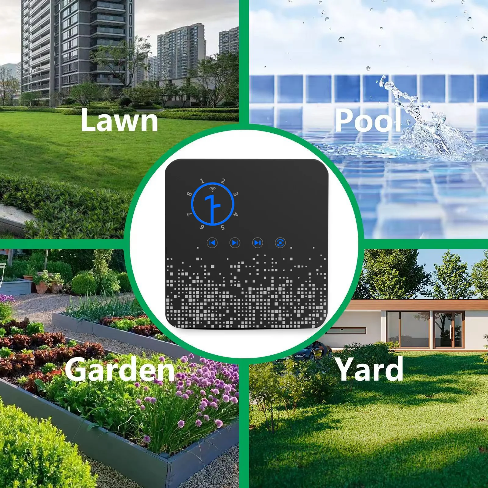 Tuya Smart WiFi Sprinkler Controller 8 zone Timer di irrigazione irrigatore automatico del dispositivo di irrigazione per piante di terreni agricoli