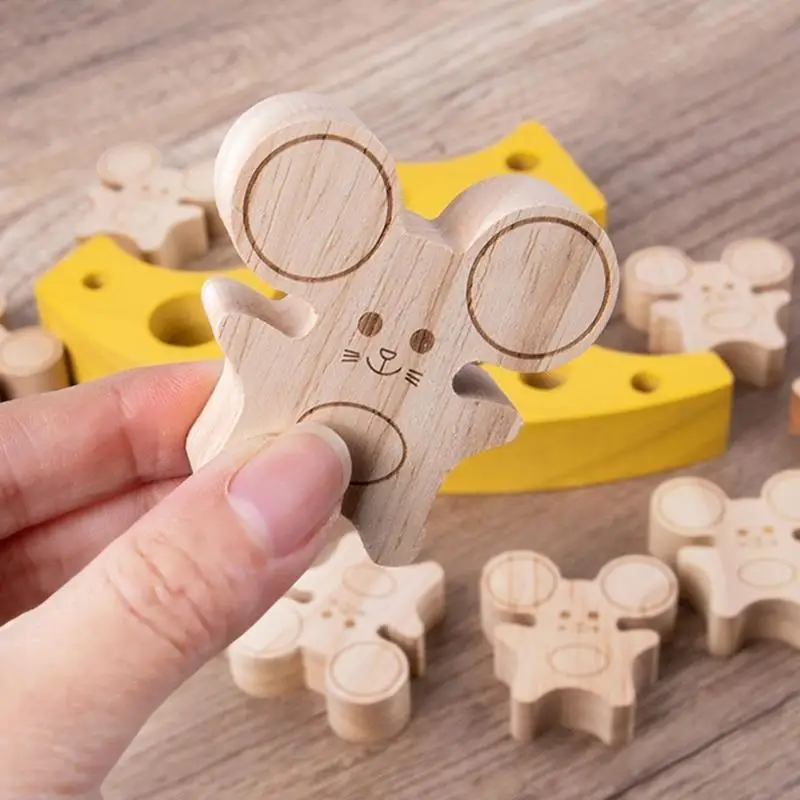 Blocs d'équilibre à empiler, jouet pour enfants, garçons filles, jouets motricité Fine, A2UB