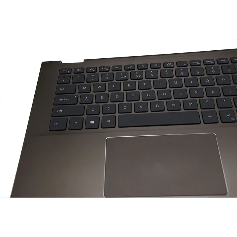 Imagem -03 - Palmrest com Teclado com Touchpad em para Dell Inspiron 7405 Cor Marrom