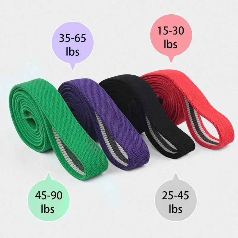 1 Pc Resistance Bands, Elastic Yoga Bands,Stretching Bands For Home Gym Legs & Butt Strength Training,Elastic and Durable