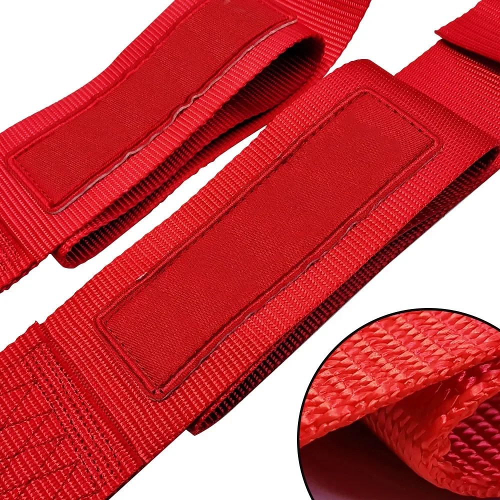 Universal 3 Inch 4 Point Racing Car Safety Harness Camlock Snap-in Release Seat Belt Strap
