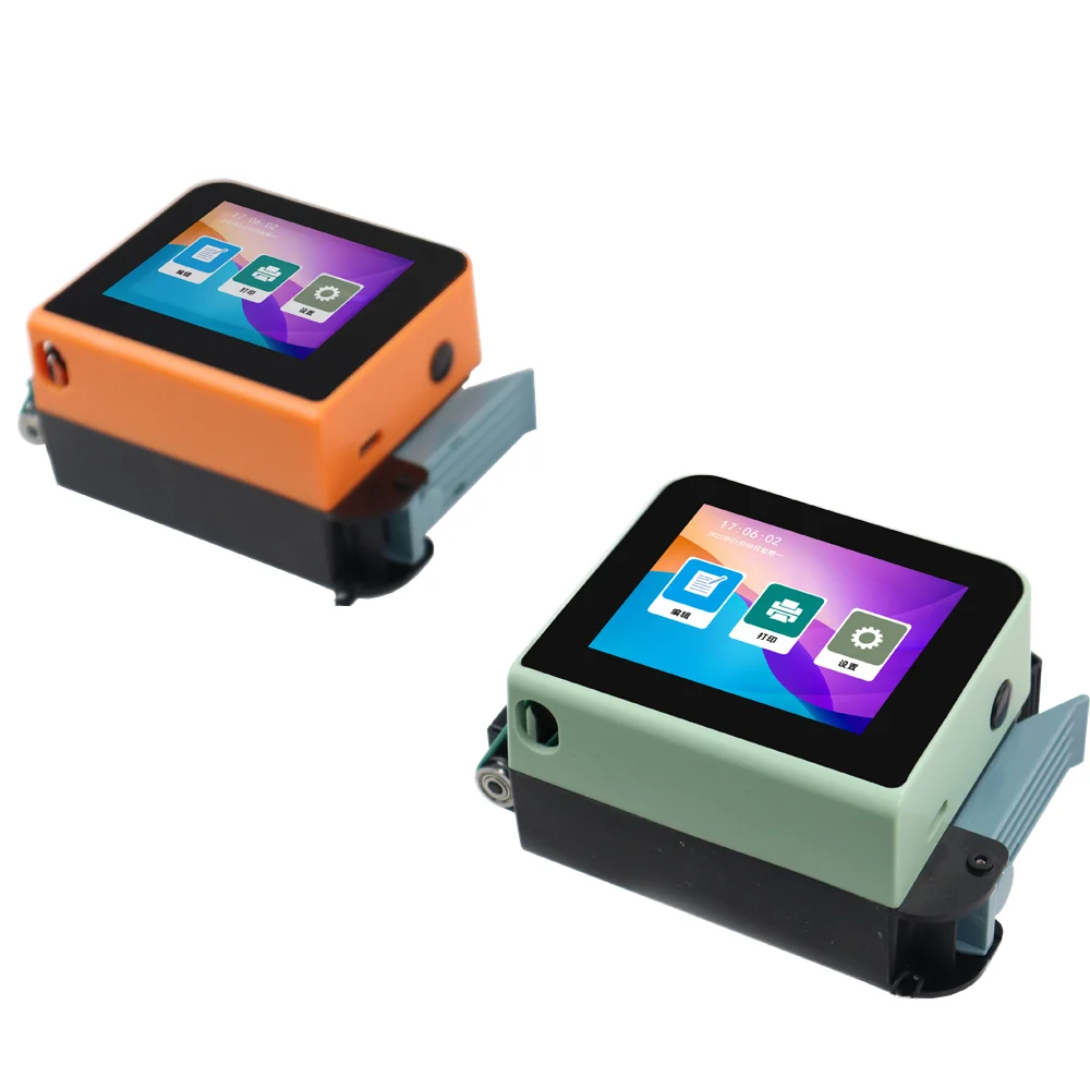 INCODE Handheld Inkjet Printer Kit    Powered Tube Printer Expiry Date Logo Portable Touch Screen Printing Machine Plastic