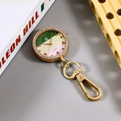 Elegant pocket watch, keychain hanging watch, nurse watch, cute and fashionable pocket watch, simple pendant watch