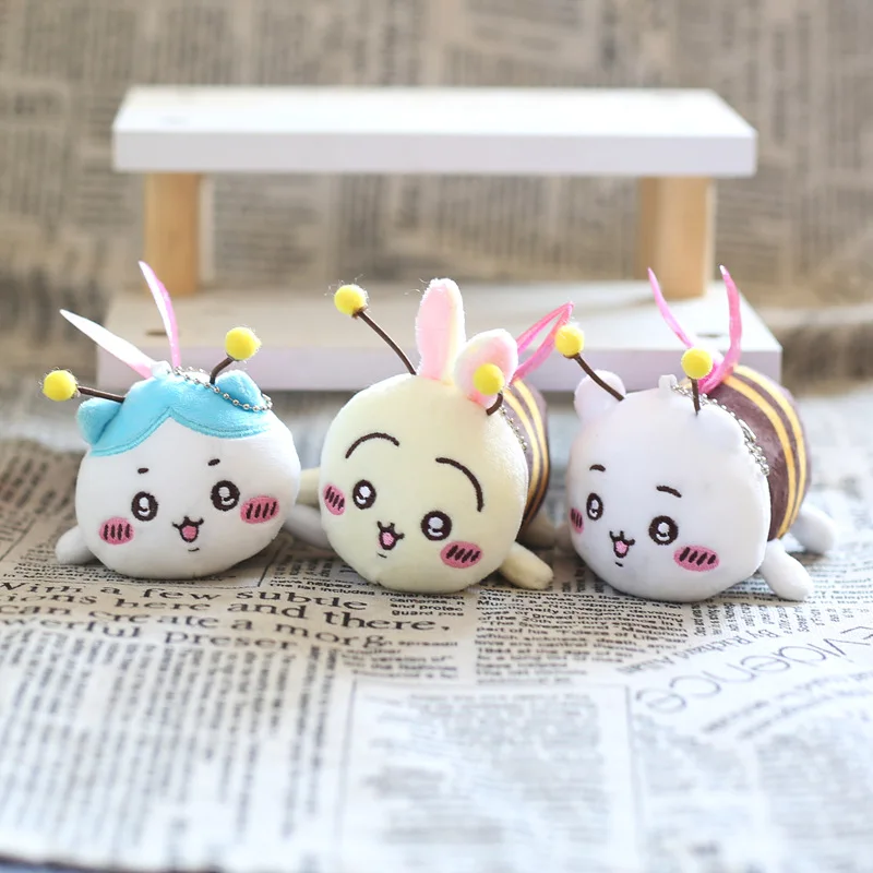 

Милая пчела-трансформер Little Eight Usaqi, кулон, плюшевая игрушка, кукла Jiyi, сумка, подвеска, брелок, парная стильная игрушка для детей