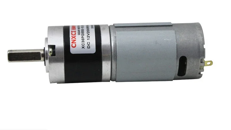 DCプラネタリギアモーター,日曜大工モデル,低速トルク,cw ccw,シャフト,36pg555,8mm, 12v,24v,36mm