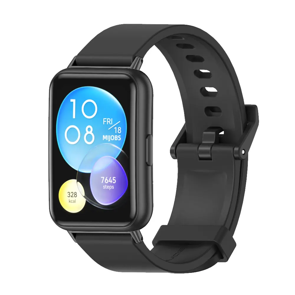 حزام لهواوي ساعة صالح 2 الفرقة سوار الذكية المعصم حزام الساعات استبدال المعادن Correa fit2 الفرقة Pulsera اكسسوارات