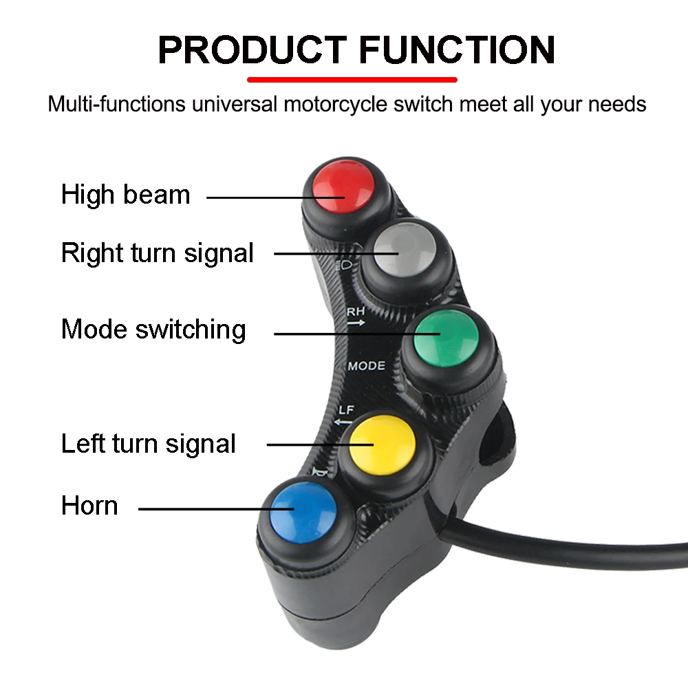 Motorcycle ON OFF Switches 7/8
