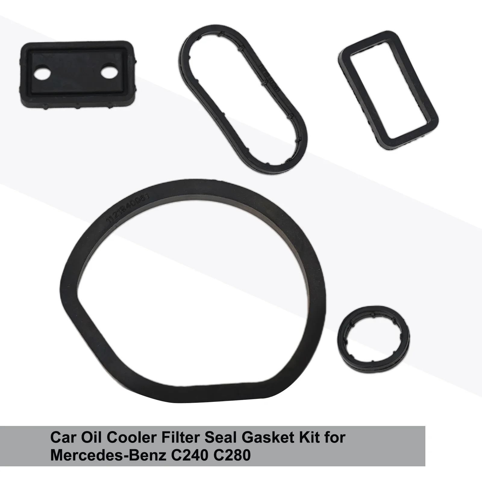 Kits Oil Filter Housing Seal 1121840061 1121840161 1121840261 Accessories Black For Mercedes W163 High Quality