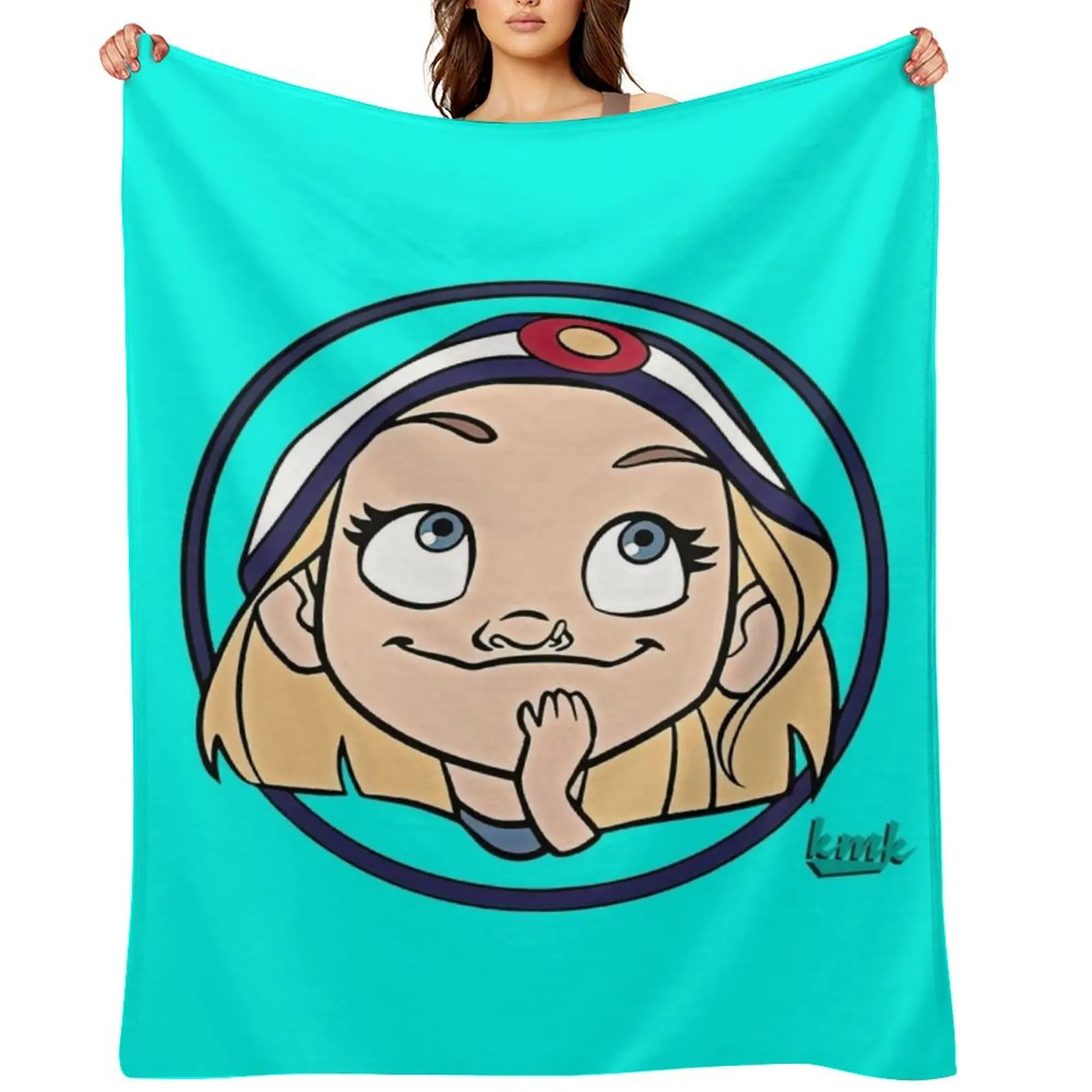 

Kallmekris merch KMK Cartoon Throw Blanket blankets ands Blankets For Sofas Soft Soft Big Blankets