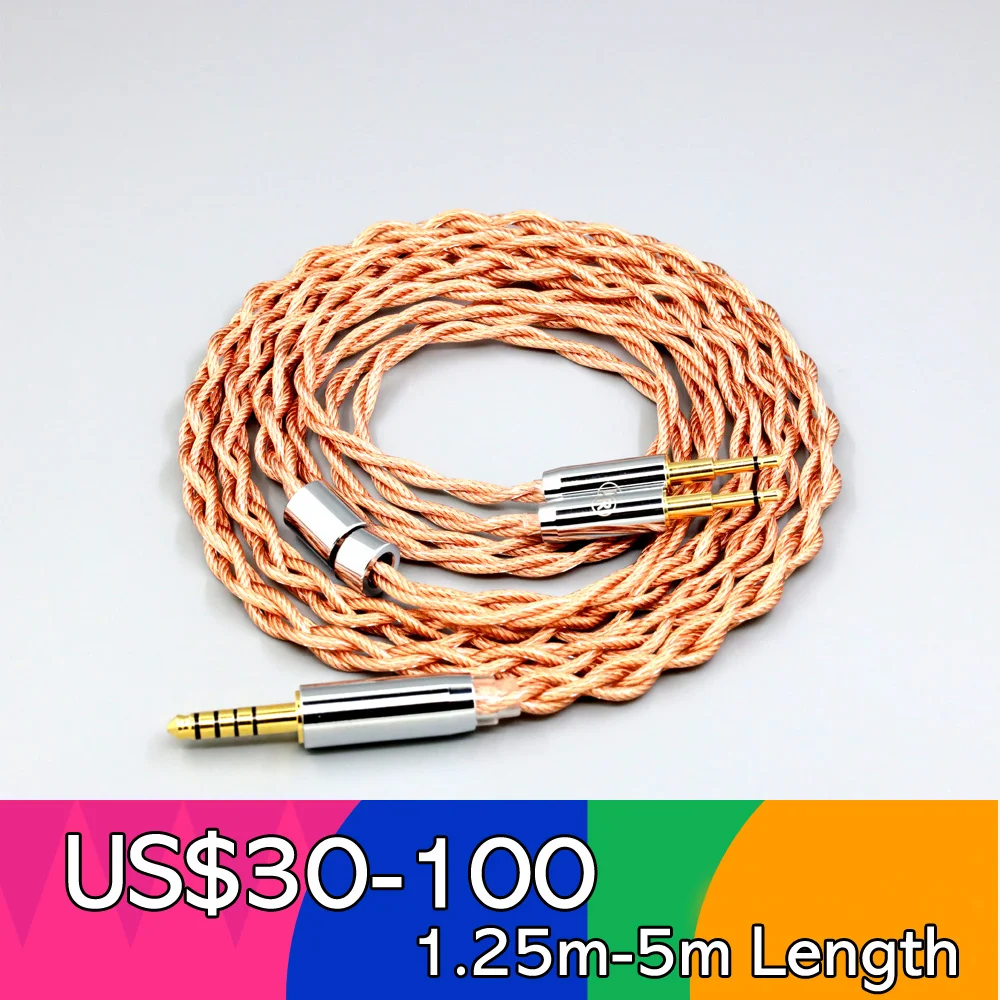 

Graphene 7N OCC Shielding Coaxial Mixed Earphone Cable For Nighthawk Monoprice M650 Monolith M1060 M1060C M565 LN007783