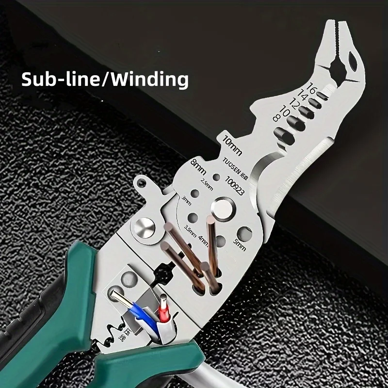 

Hand Tools Wire Stripper Cutting Copper Wire Crimping Clamp Holding Pliers Squeegee Cutting Wire Pipe Electrician Plier