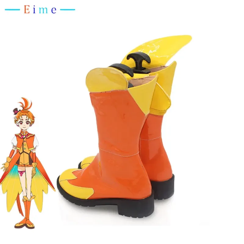 Hanging Sky Cure Wing Cosplay Shoes PU Leather Shoes Halloween Carnival Boots Cosplay Prop Custom Made